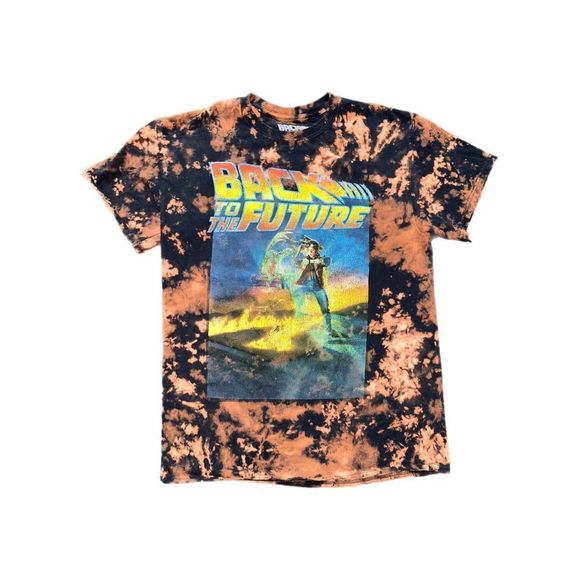 Back to the Future Bleached Tee - Picture 1 of 4